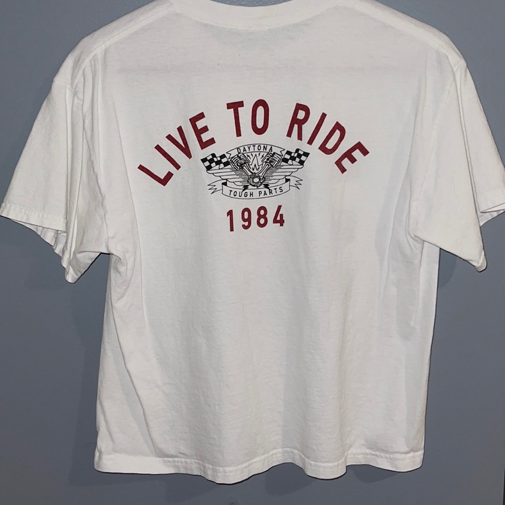 Pacsun Daytona White T-shirt - Picture 2 of 3